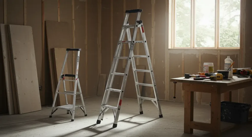 Drabina w domu i na budowie – jak wybrać odpowiedni model